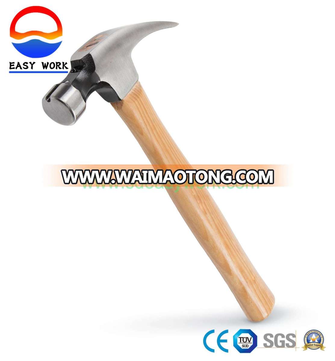 Wood Handle Magnetic Head Rip Hammer