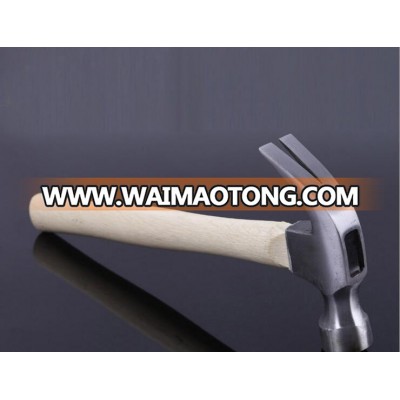 Claw Hammer with Wood Handle, Multi-Function Nail Construction Hammer