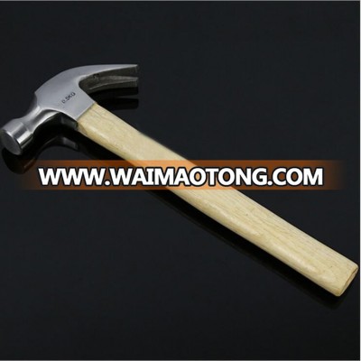 Factory Direct Sale Claw Hammer with Wooden Handle